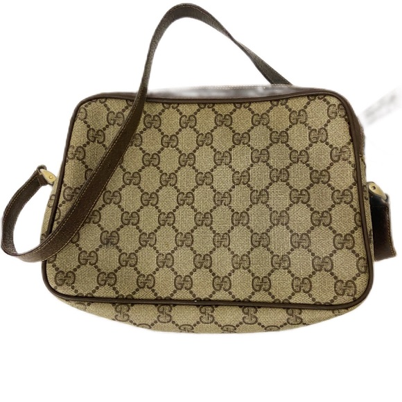 100% AUTHENTIC & VINTAGE GUCCI shoulder bag or clutch with strap! Classic Item! - Picture 5 of 6